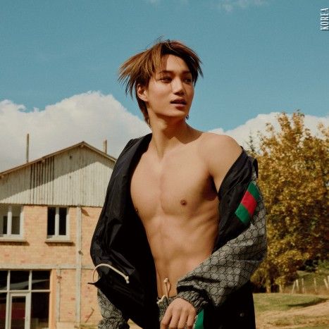 Kai (EXO)粉絲拍下的瞬間