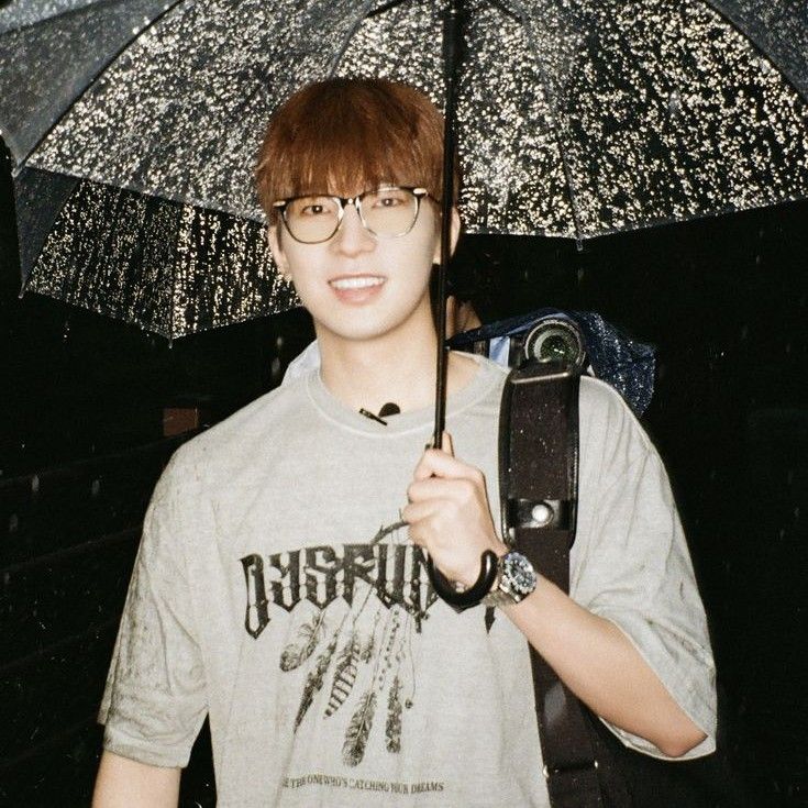 A moment captured by Wonwoo (SEVENTEEN)'s fan