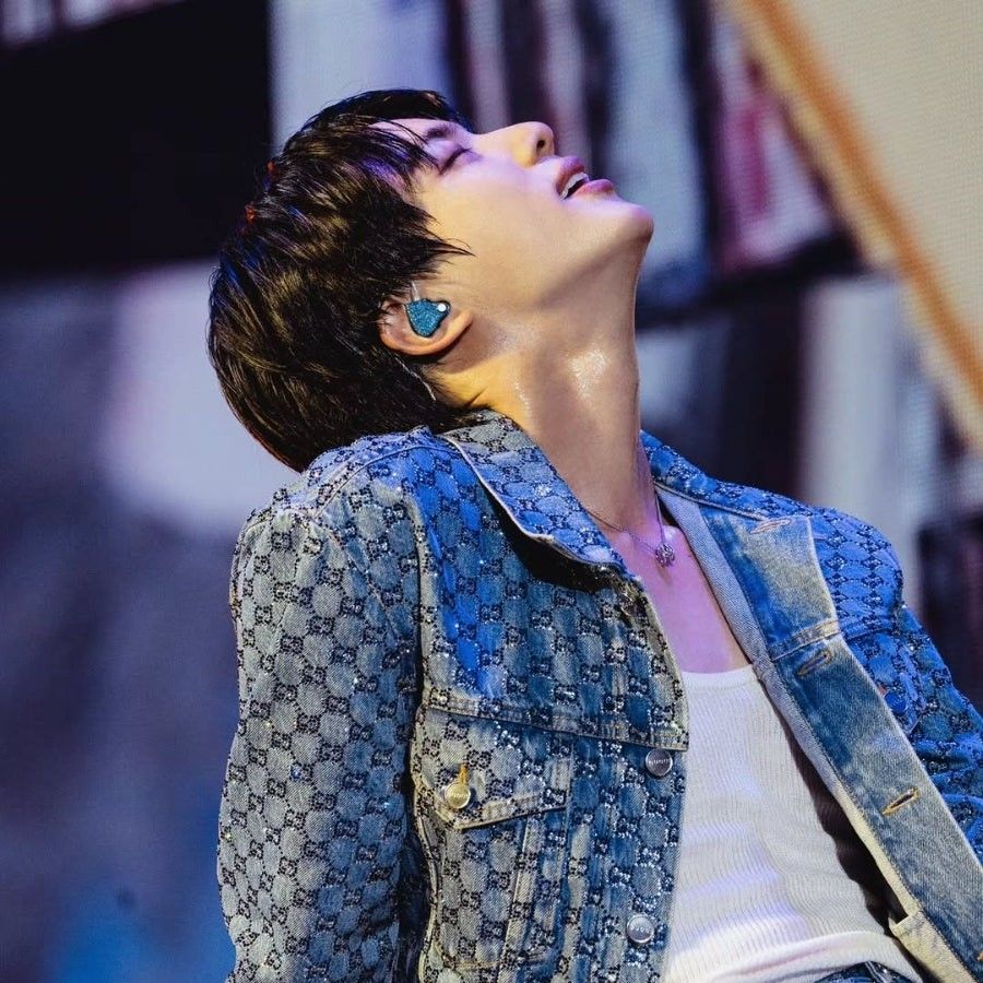 Recent activity shot of Jin (BTS)