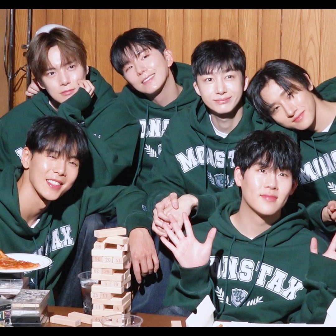 Recent activity shot of MONSTA X