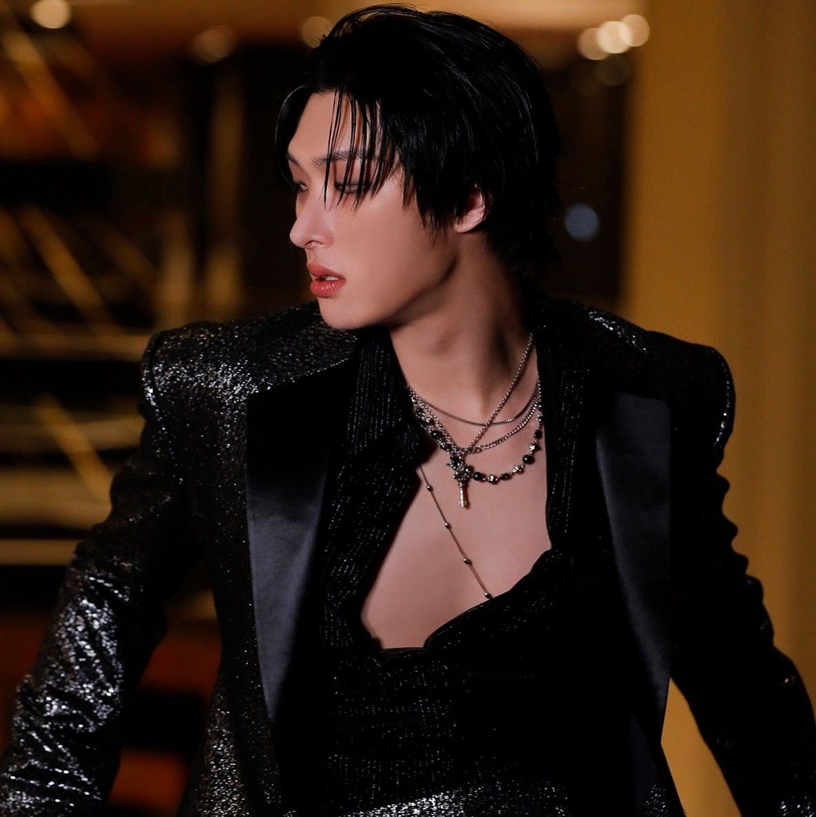 Momen yang diabadikan oleh penggemar Mingi (ATEEZ)