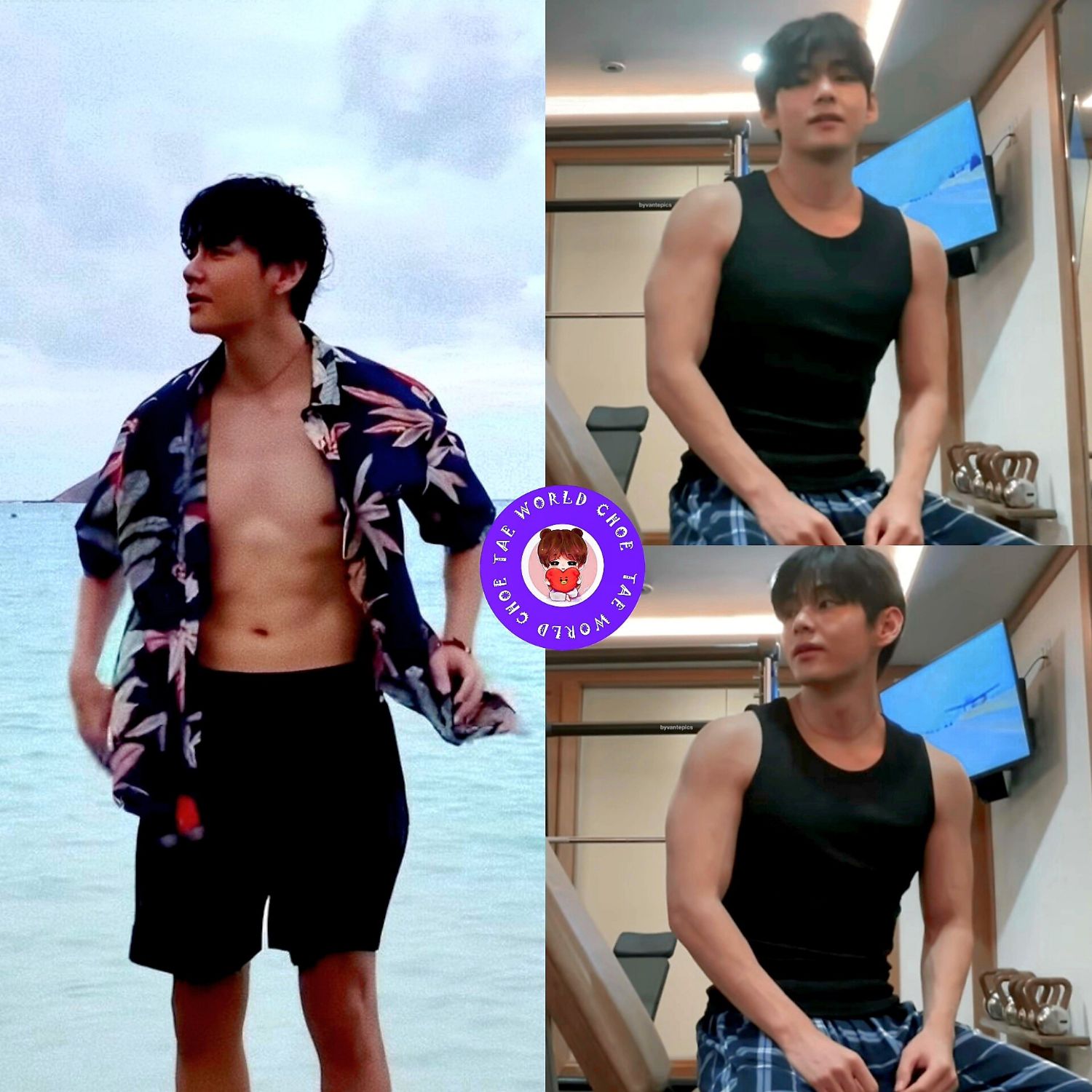 Behind-the-scenes cut of V (BTS)