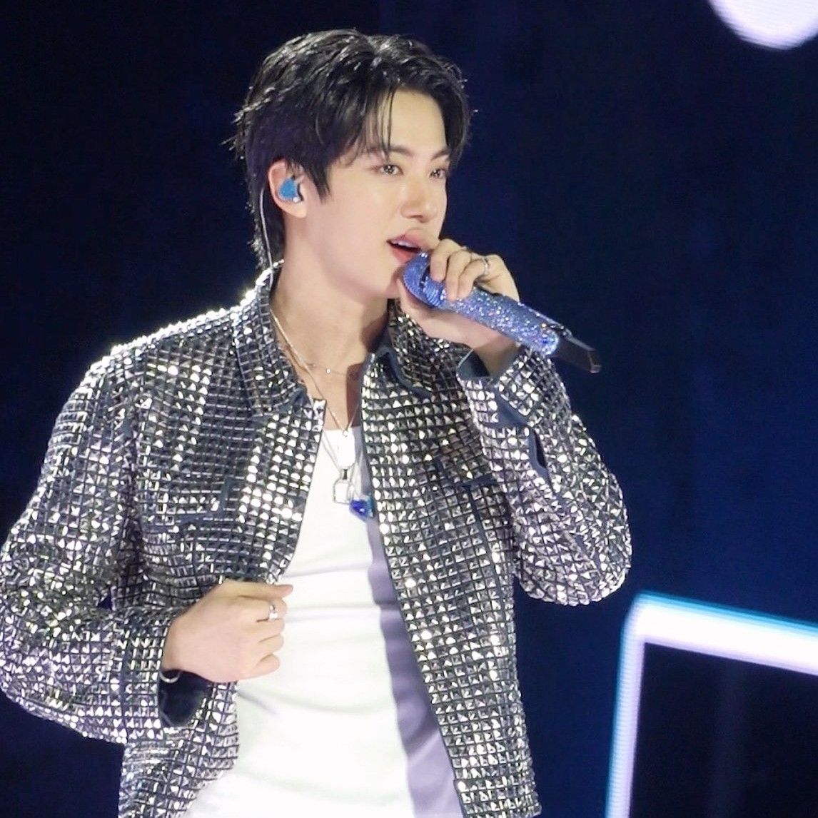 A moment captured by Jin (BTS)'s fan