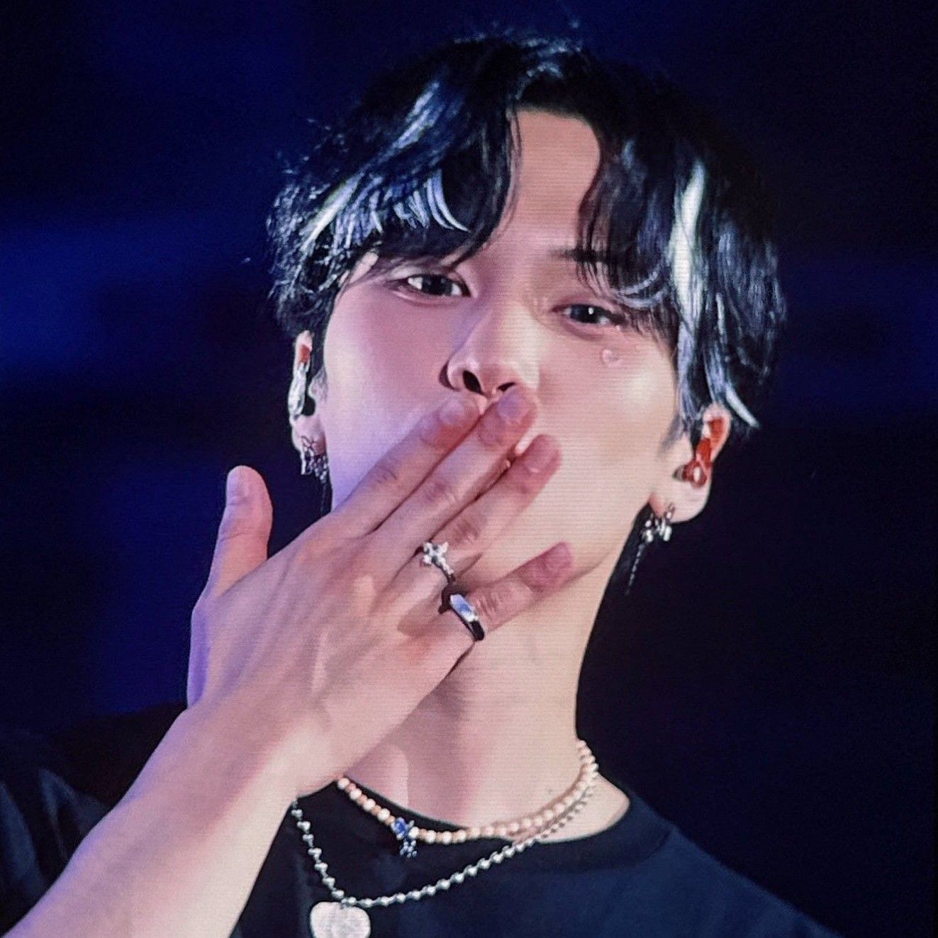 A moment captured by Rocky's fan