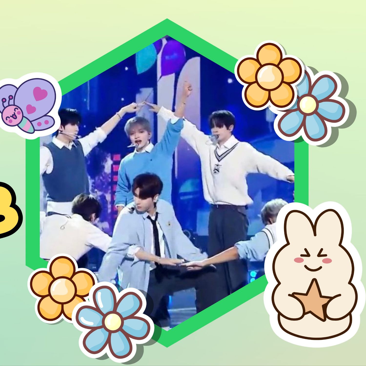 A moment captured by BAE173's fan