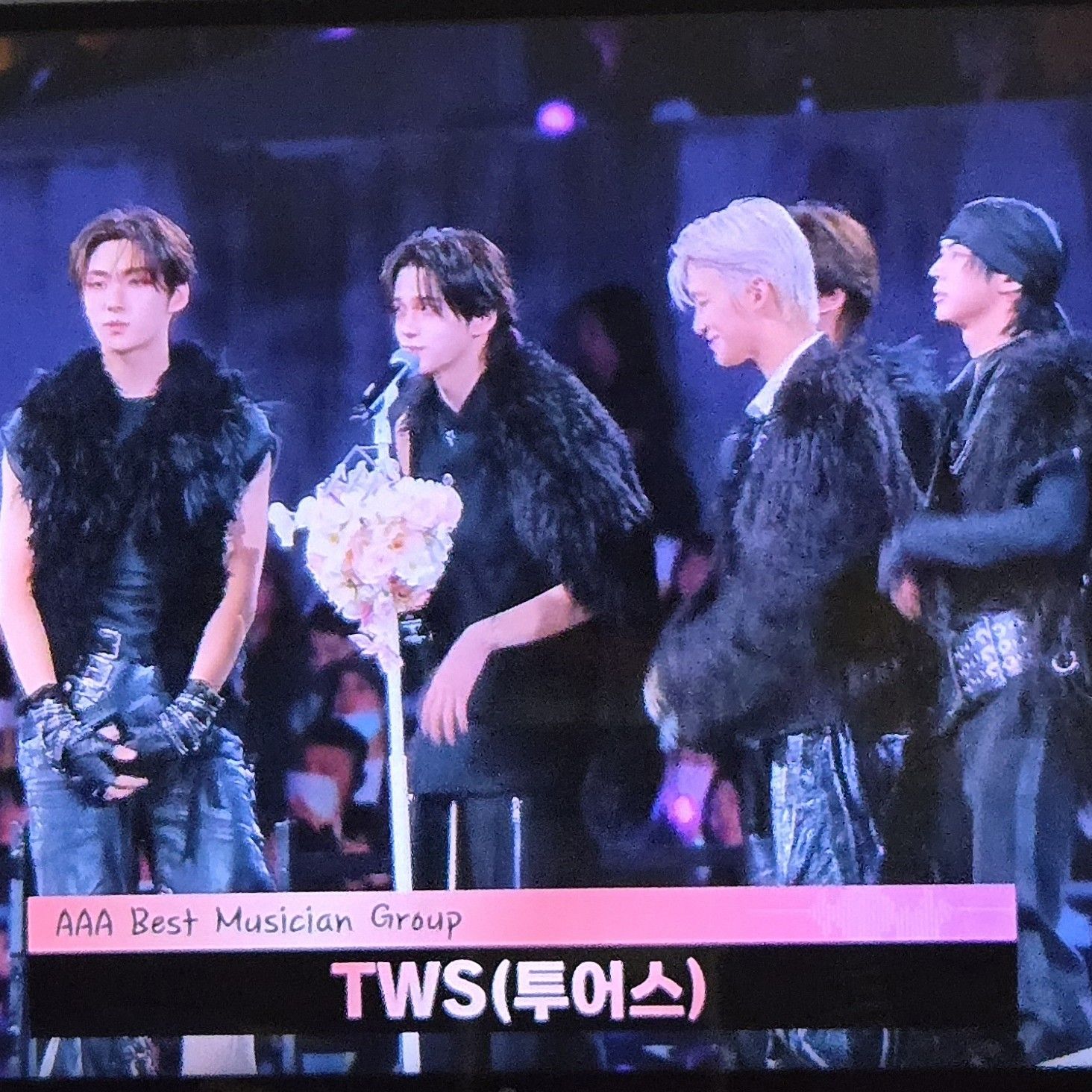 A moment captured by TWS's fan