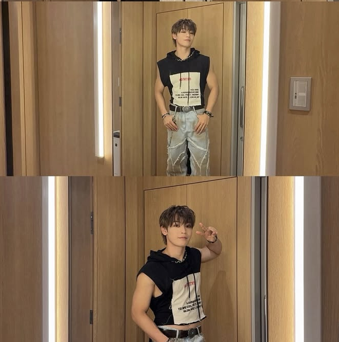 A moment captured by Yonashiro Sho (JO1)'s fan