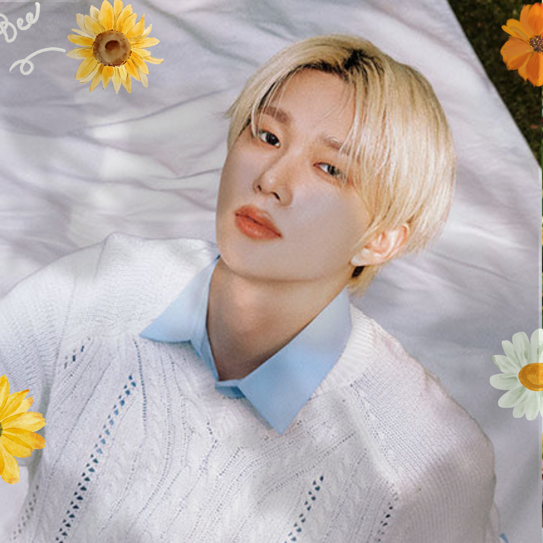 Recent activity shot of THEO (P1Harmony)