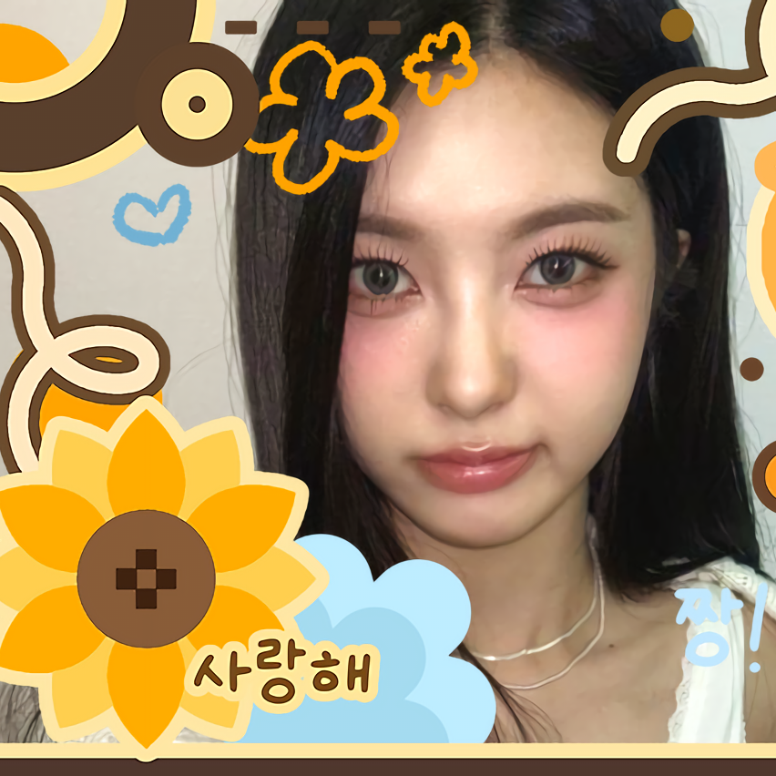 A moment captured by Kim Dayeon (Kep1er)'s fan
