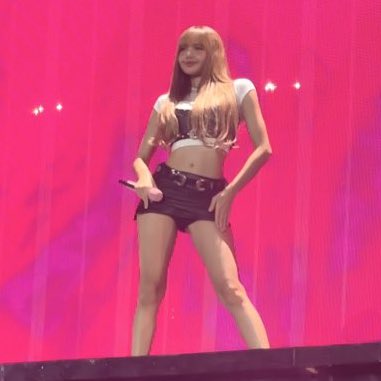 A moment captured by Lisa (BLACKPINK)'s fan