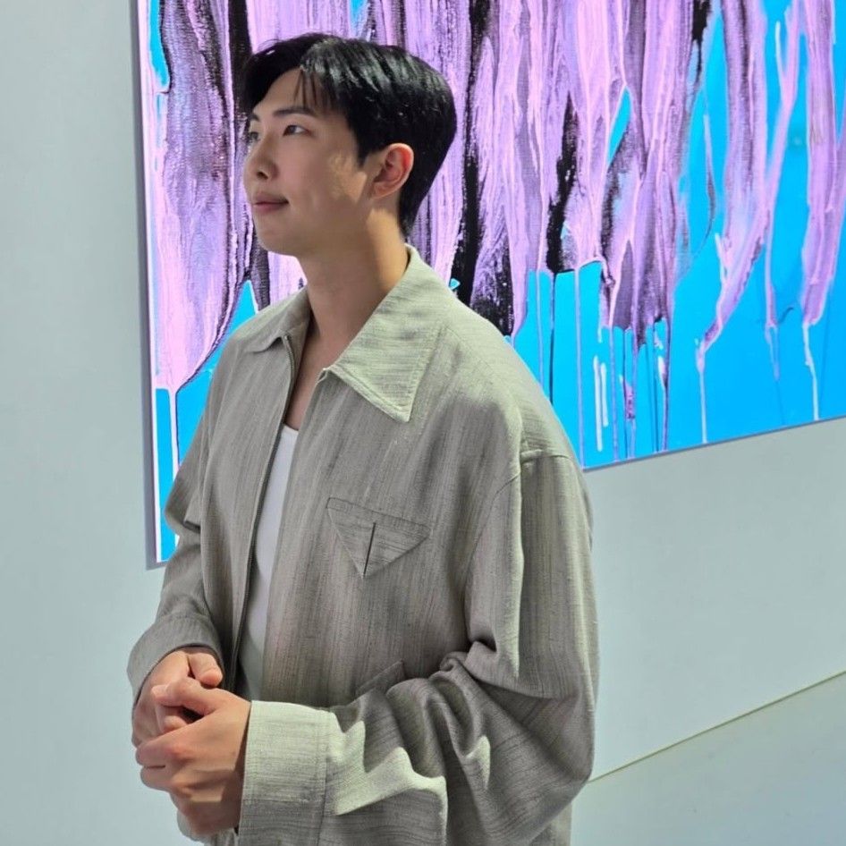 Recent activity shot of RM (BTS)