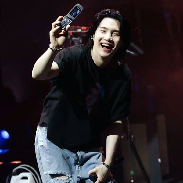 A moment captured by SUGA (BTS)'s fan