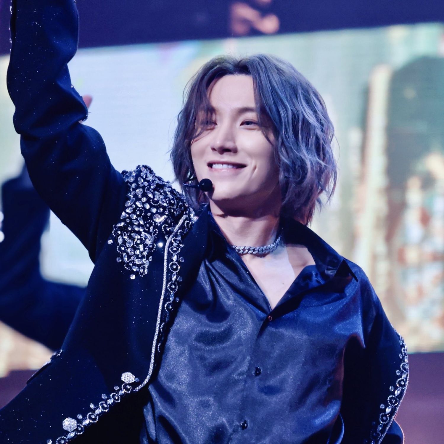 Behind-the-scenes cut of Leeteuk (Super Junior)