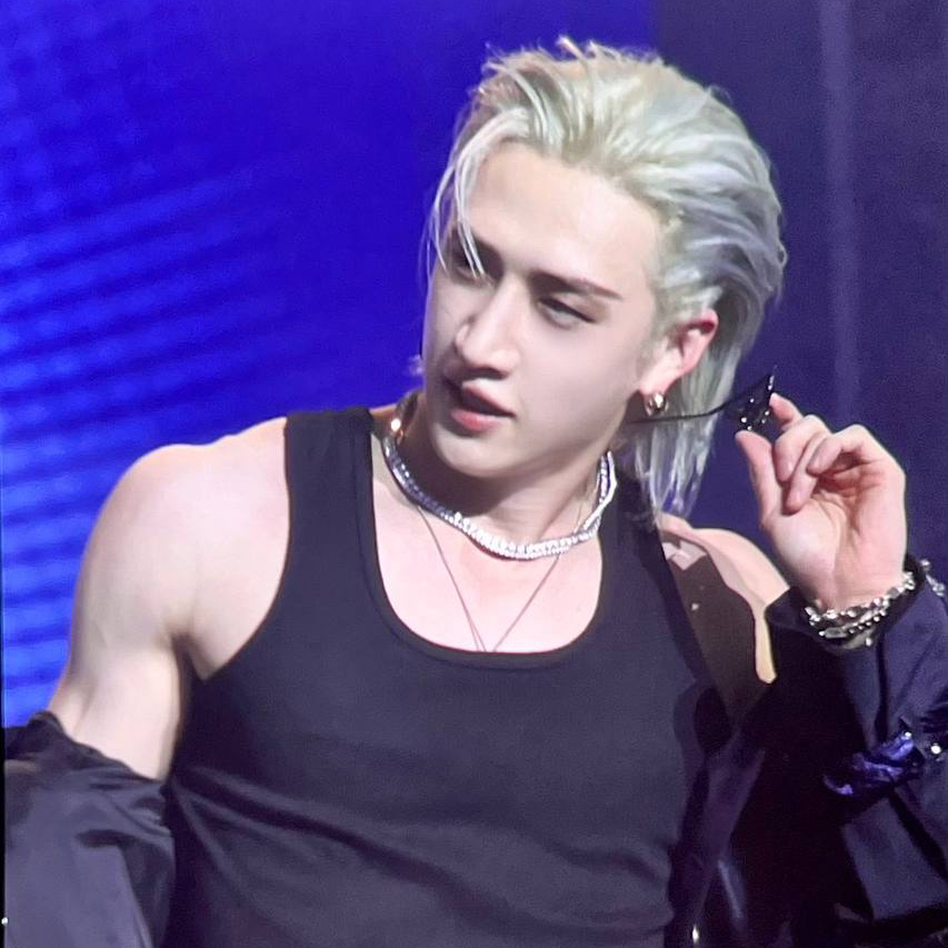 Recent activity shot of Bang Chan (Stray Kids)