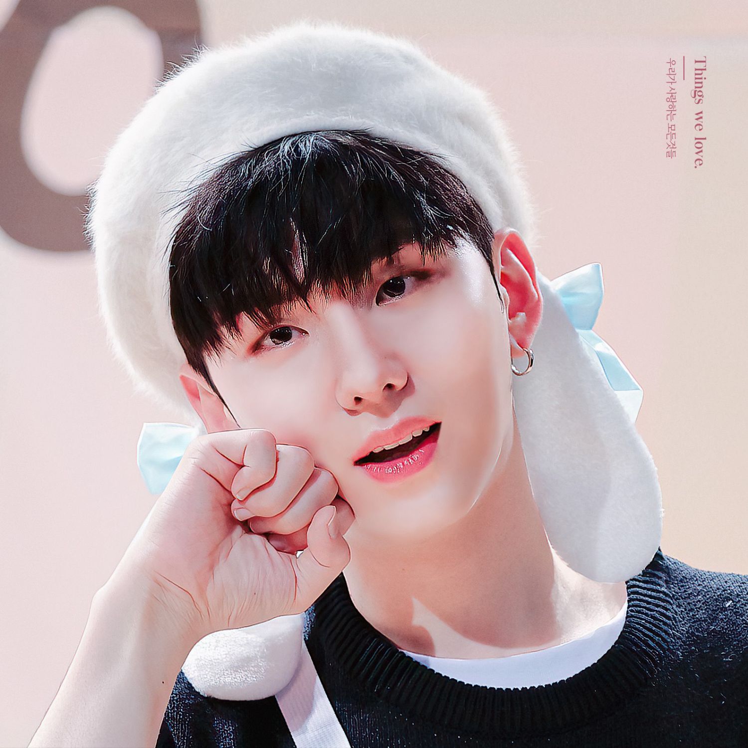 A moment captured by Kihyun (MONSTA X)'s fan