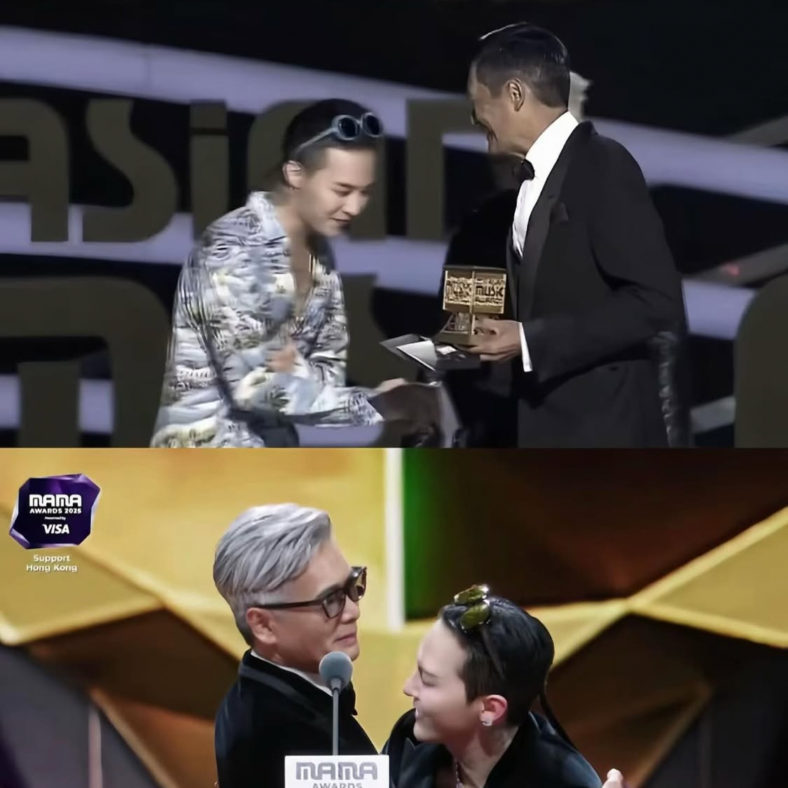 A moment captured by G-DRAGON (BIGBANG)'s fan