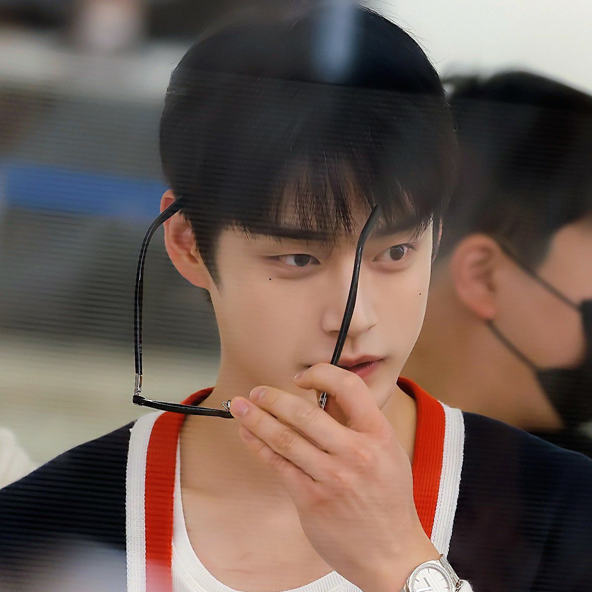 Recent activity shot of Kim Jiwoong (ZEROBASEONE)