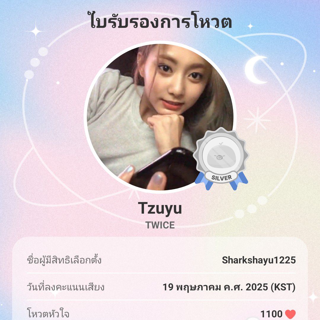 Recent activity shot of Tzuyu (TWICE)
