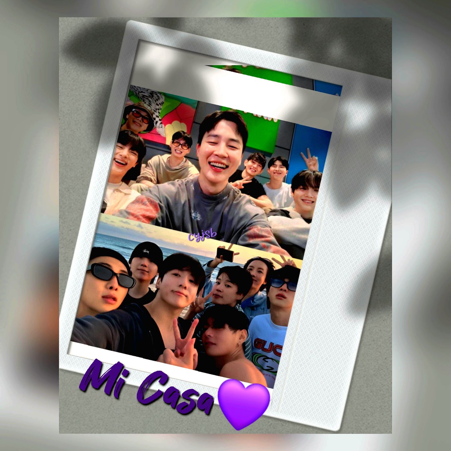 A moment captured by BTS's fan