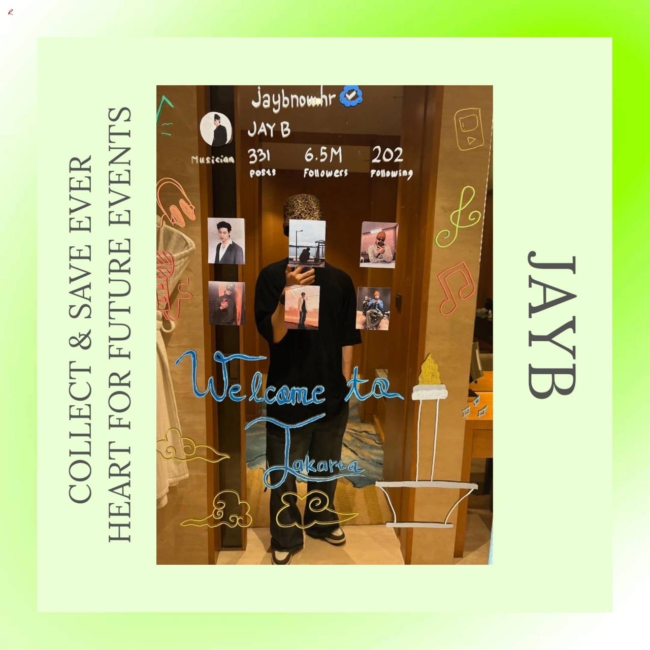 Recent activity shot of JAY B (GOT7)