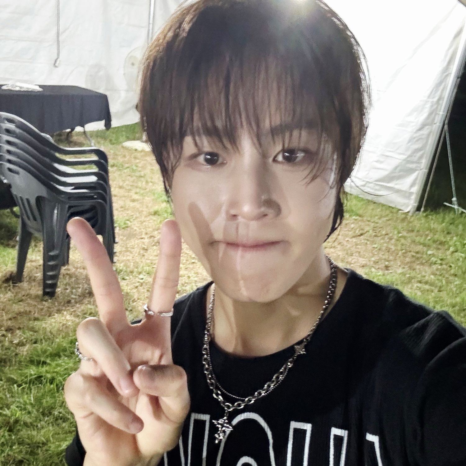 Recent activity shot of Ha Sungwoon