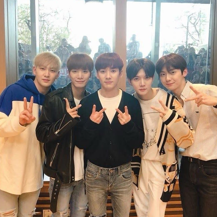 NU'EST的幕后花絮