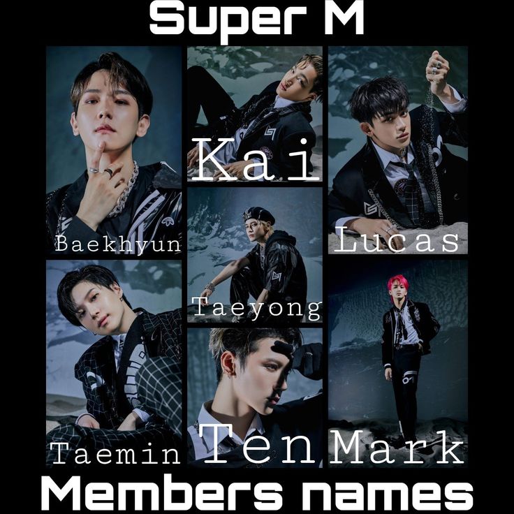 Recent activity shot of SuperM