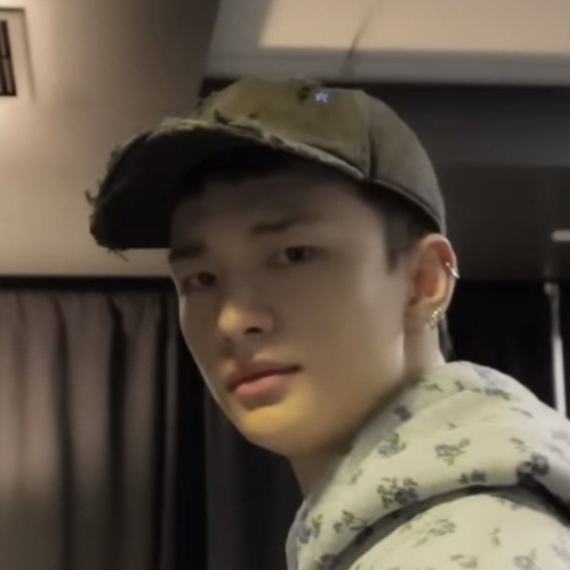 A moment captured by Hyunjin (Stray Kids)'s fan