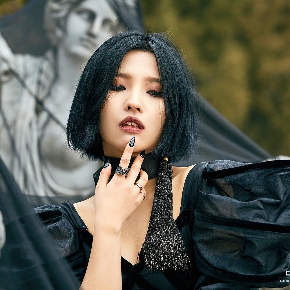 A moment captured by Soyeon (i-dle)'s fan