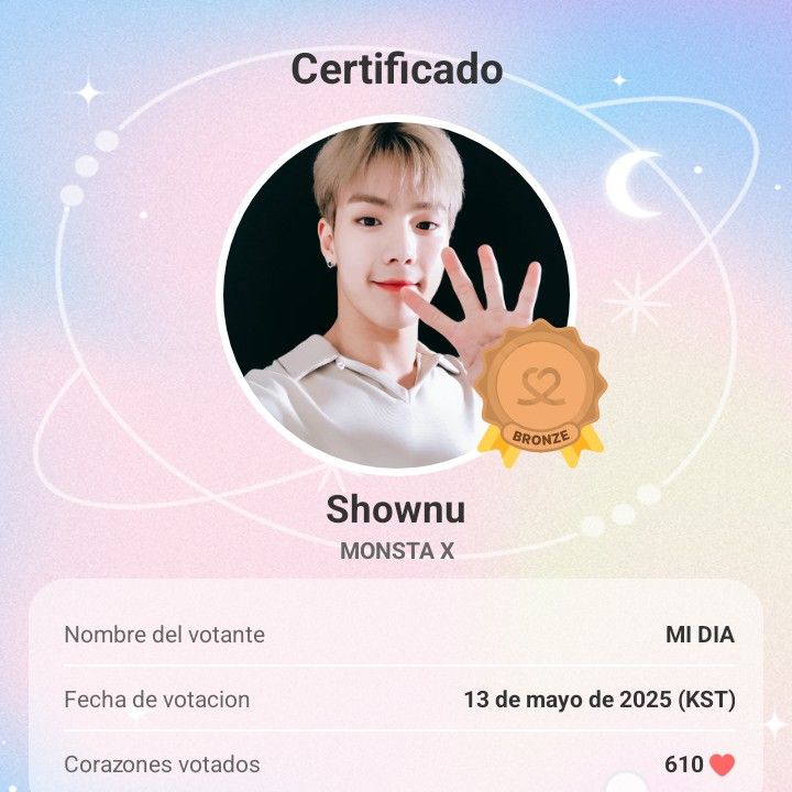 A moment captured by Shownu (MONSTA X)'s fan
