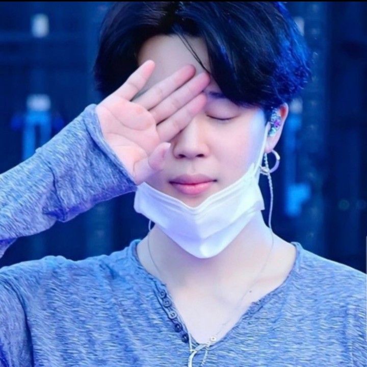 Recent activity shot of Jimin (BTS)