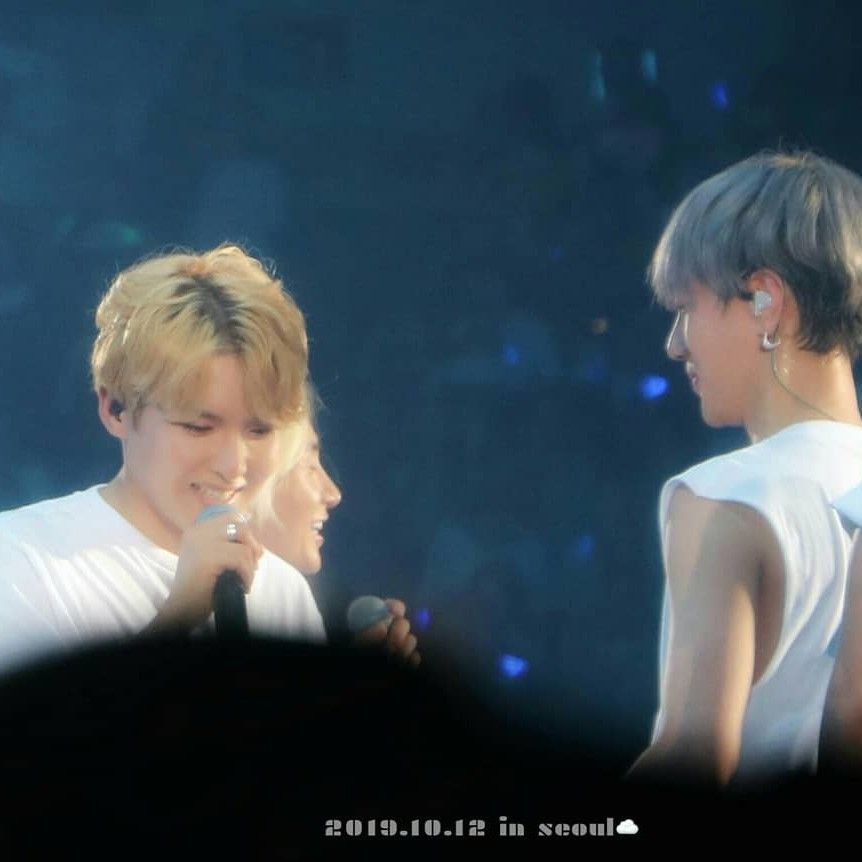 A moment captured by Super Junior's fan