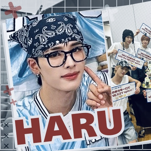 Behind-the-scenes cut of Haru (NEXZ)