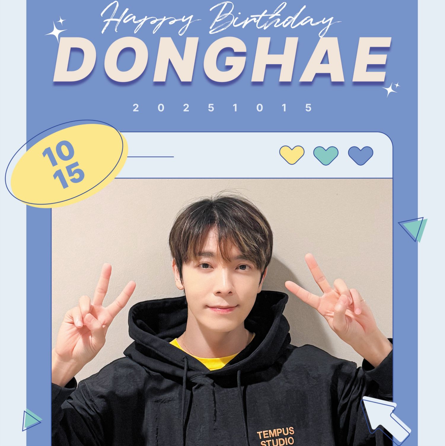 Behind-the-scenes cut of Donghae (Super Junior)