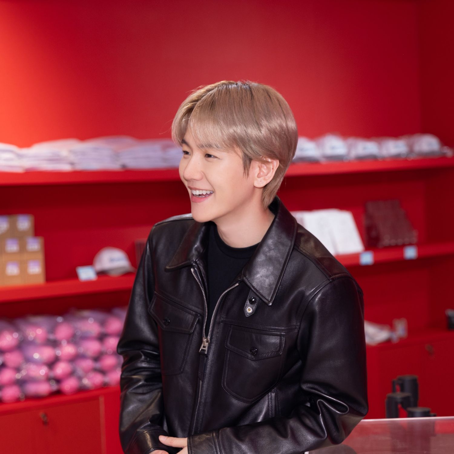 Recent activity shot of Baekhyun (EXO)