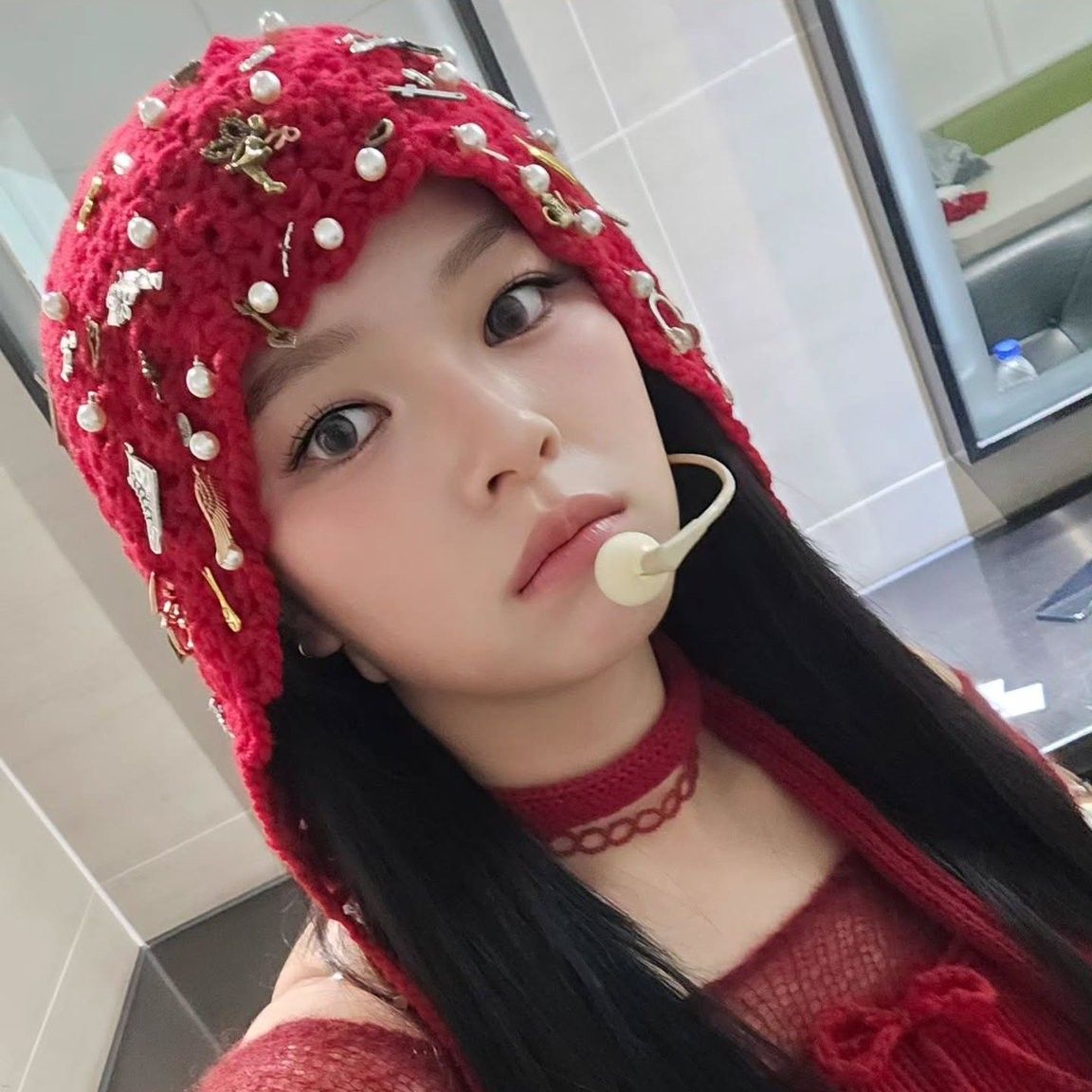 Recent activity shot of Jeongyeon (TWICE)