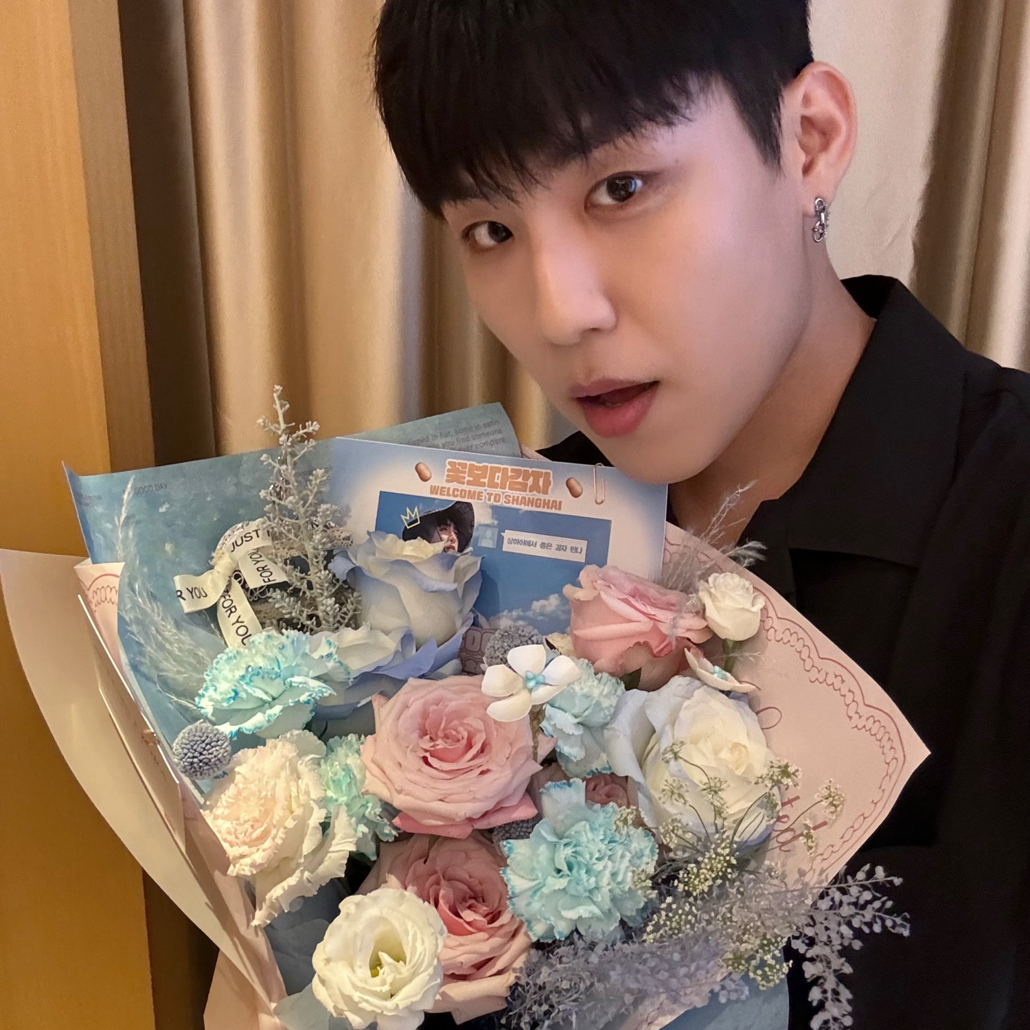 Behind-the-scenes cut of Park Woojin (AB6IX)