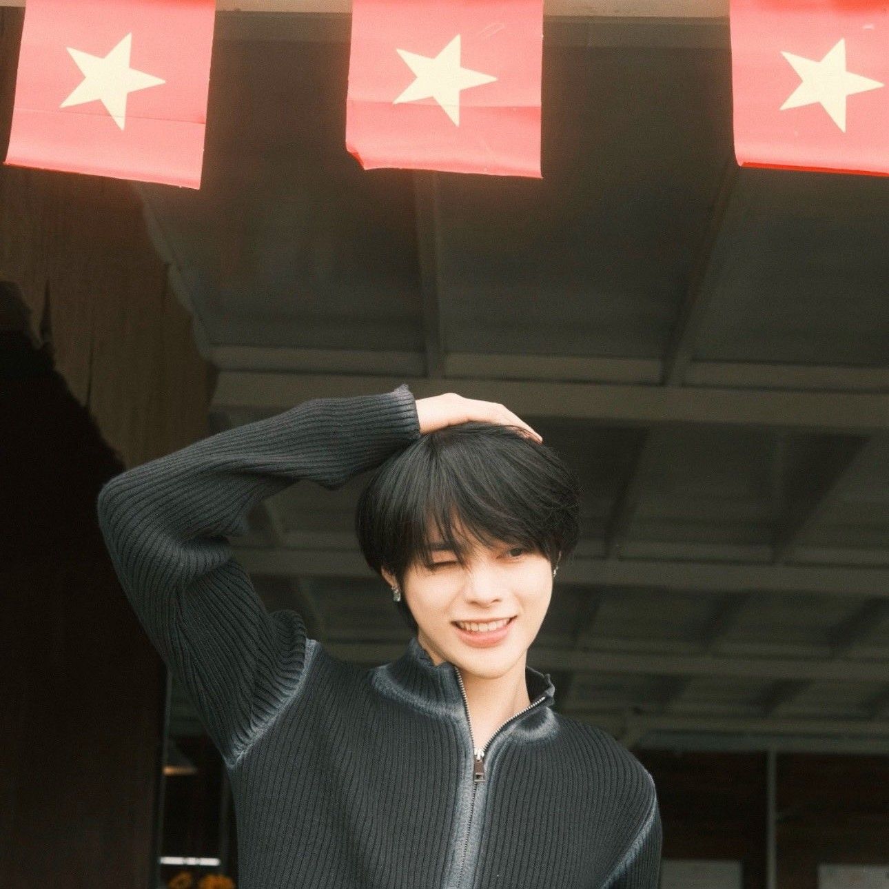 A moment captured by Hanbin (TEMPEST)'s fan