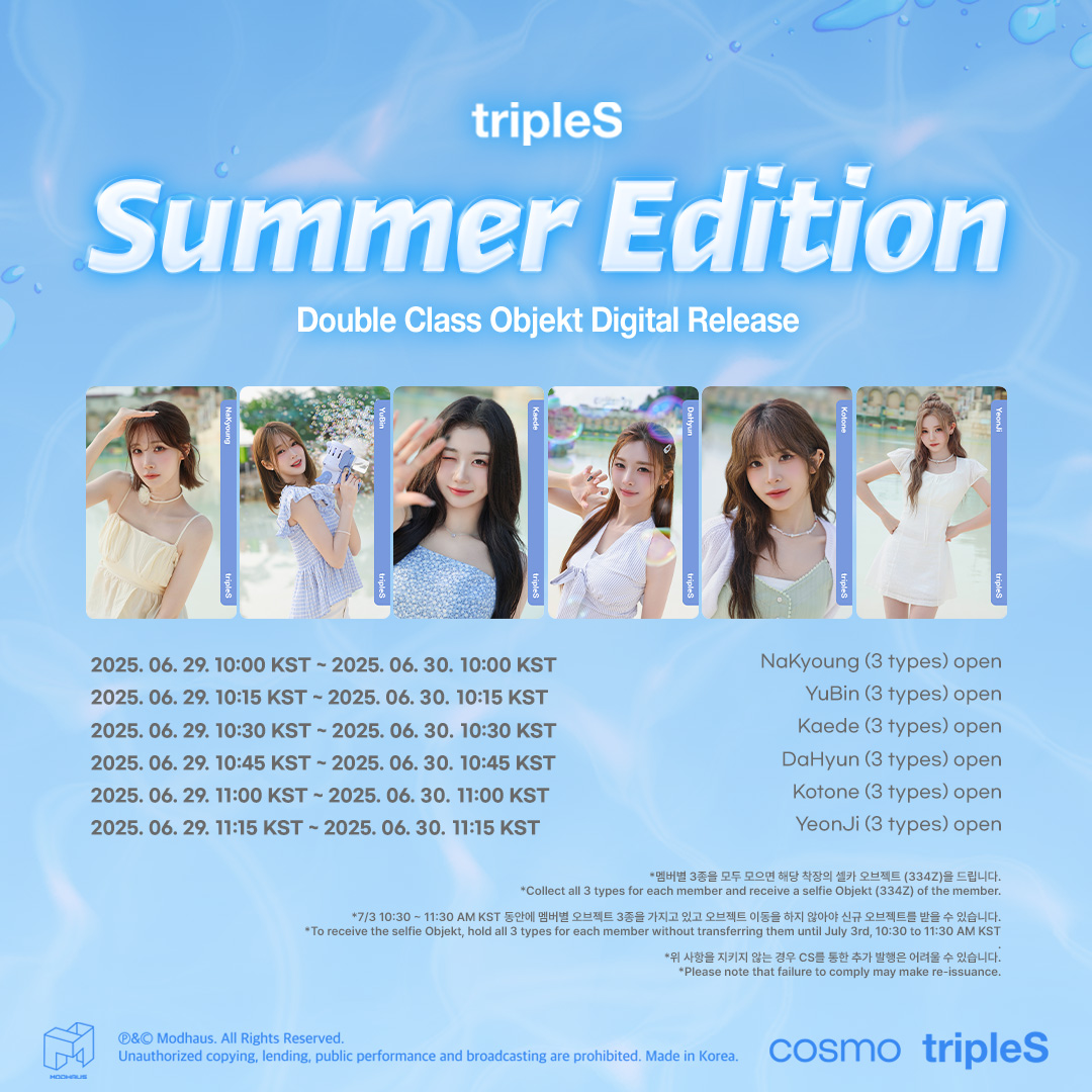 Latest photo of tripleS