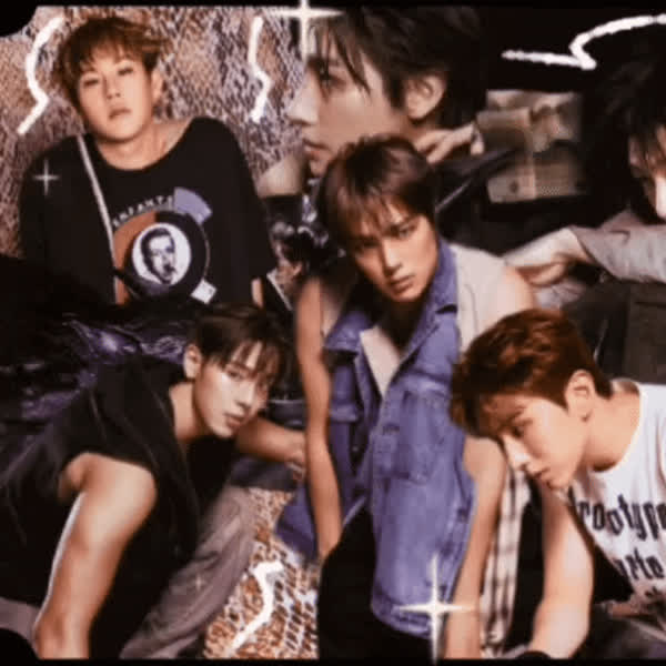 Signature photo of MONSTA X capturing their charm