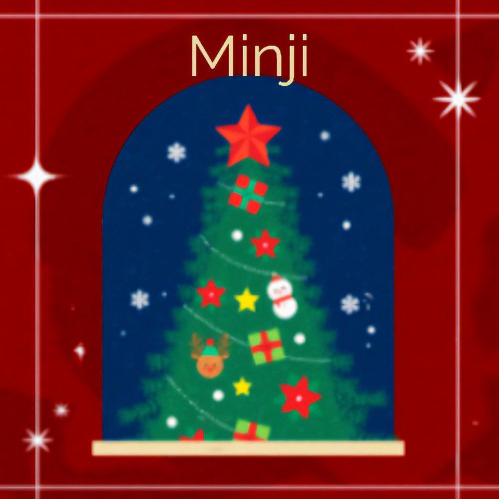 A moment captured by Minji's fan