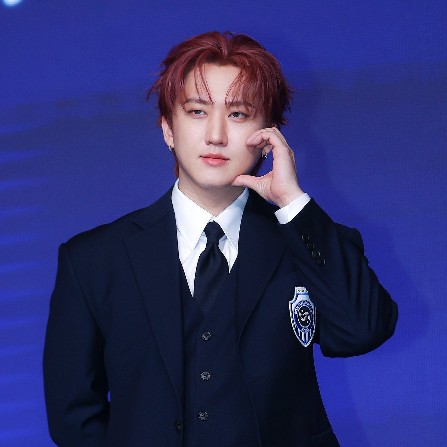 Recent activity shot of Changbin (Stray Kids)