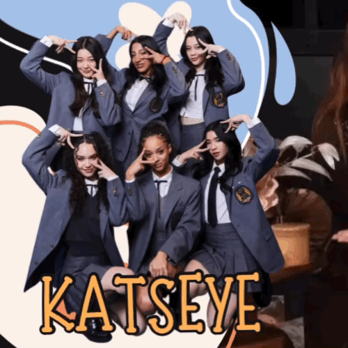 Recent activity shot of KATSEYE