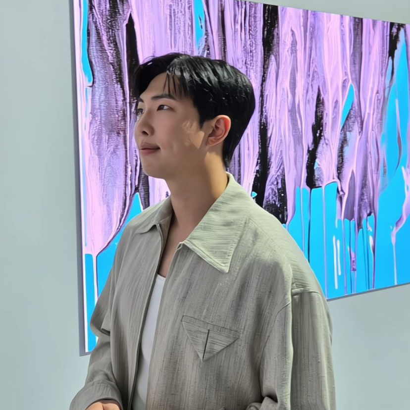 A moment captured by RM (BTS)'s fan