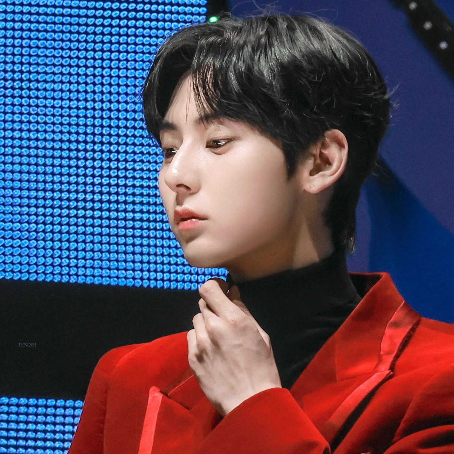 黃旼炫粉絲拍下的瞬間