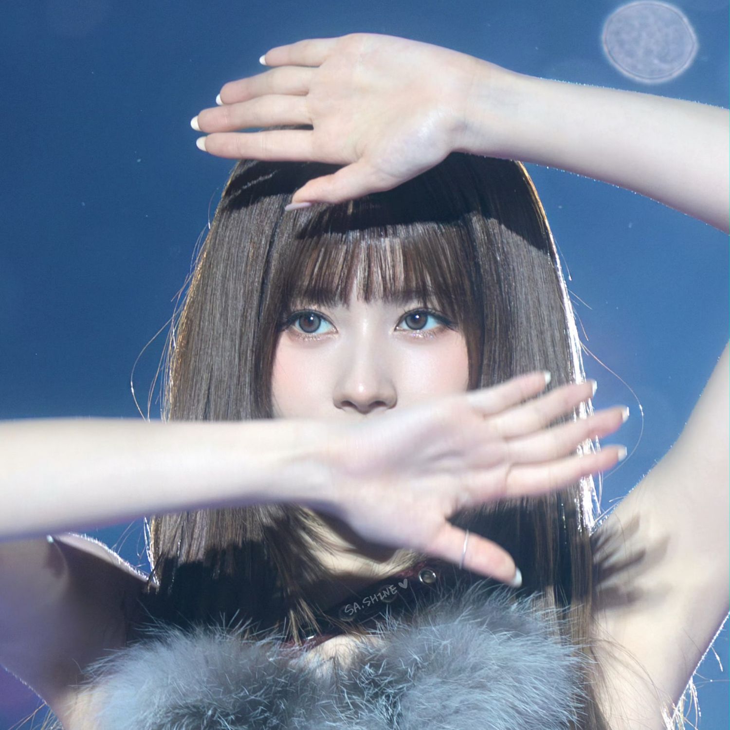 Sana (TWICE)粉丝拍下的瞬间