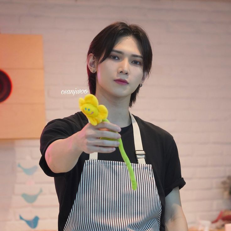 A moment captured by Yeosang (ATEEZ)'s fan