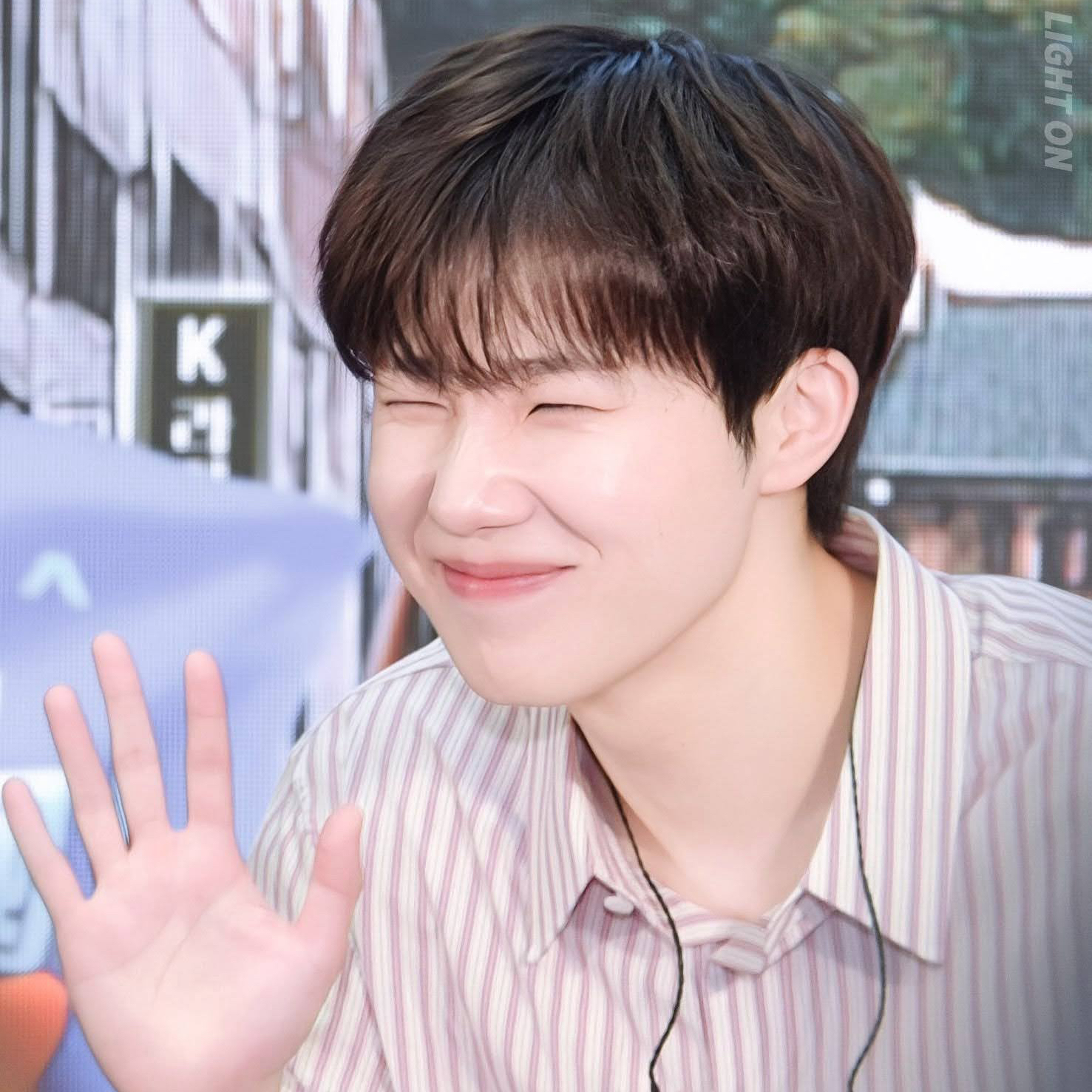 Momen yang diabadikan oleh penggemar Sungkyu (INFINITE)