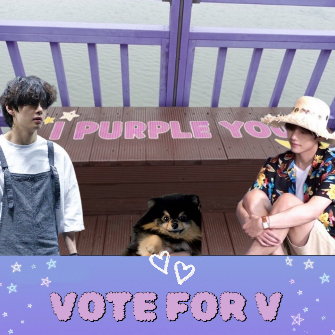 Recent activity shot of V (BTS)