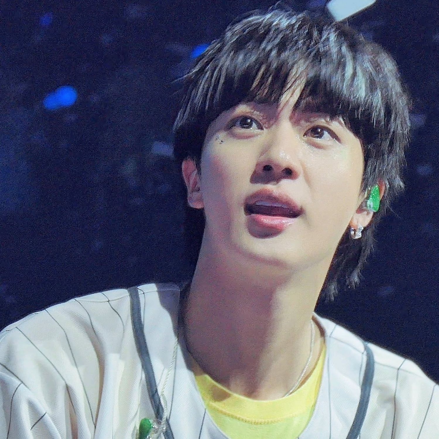 A moment captured by Jin (BTS)'s fan